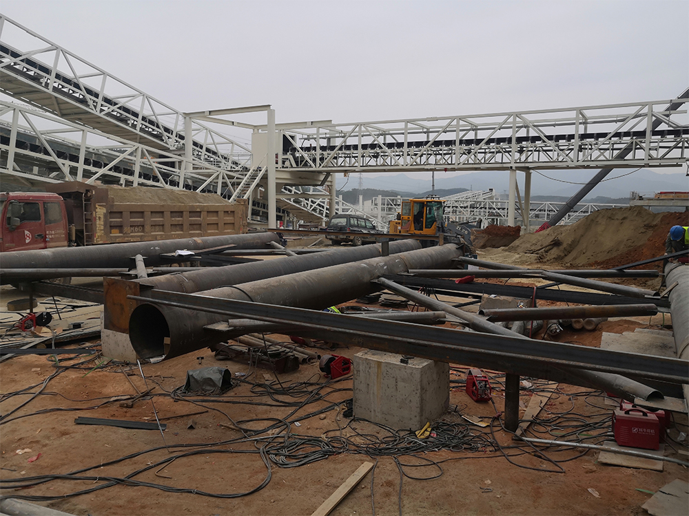 克拉玛依螺旋钢板仓湛江5000吨项目进展